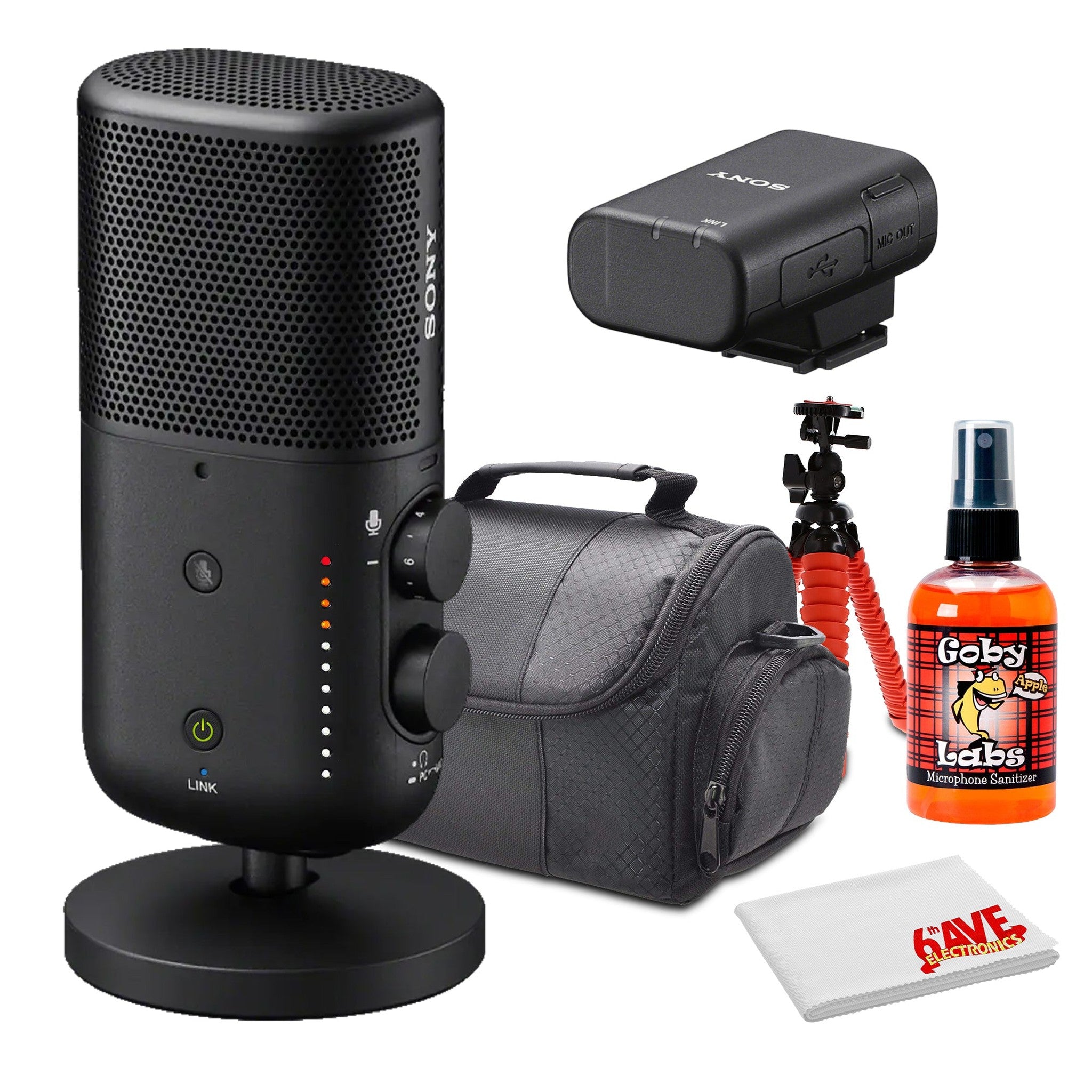 Sony ECM-S1 Wireless Streaming Microphone | Multi-Interface Shoe + More