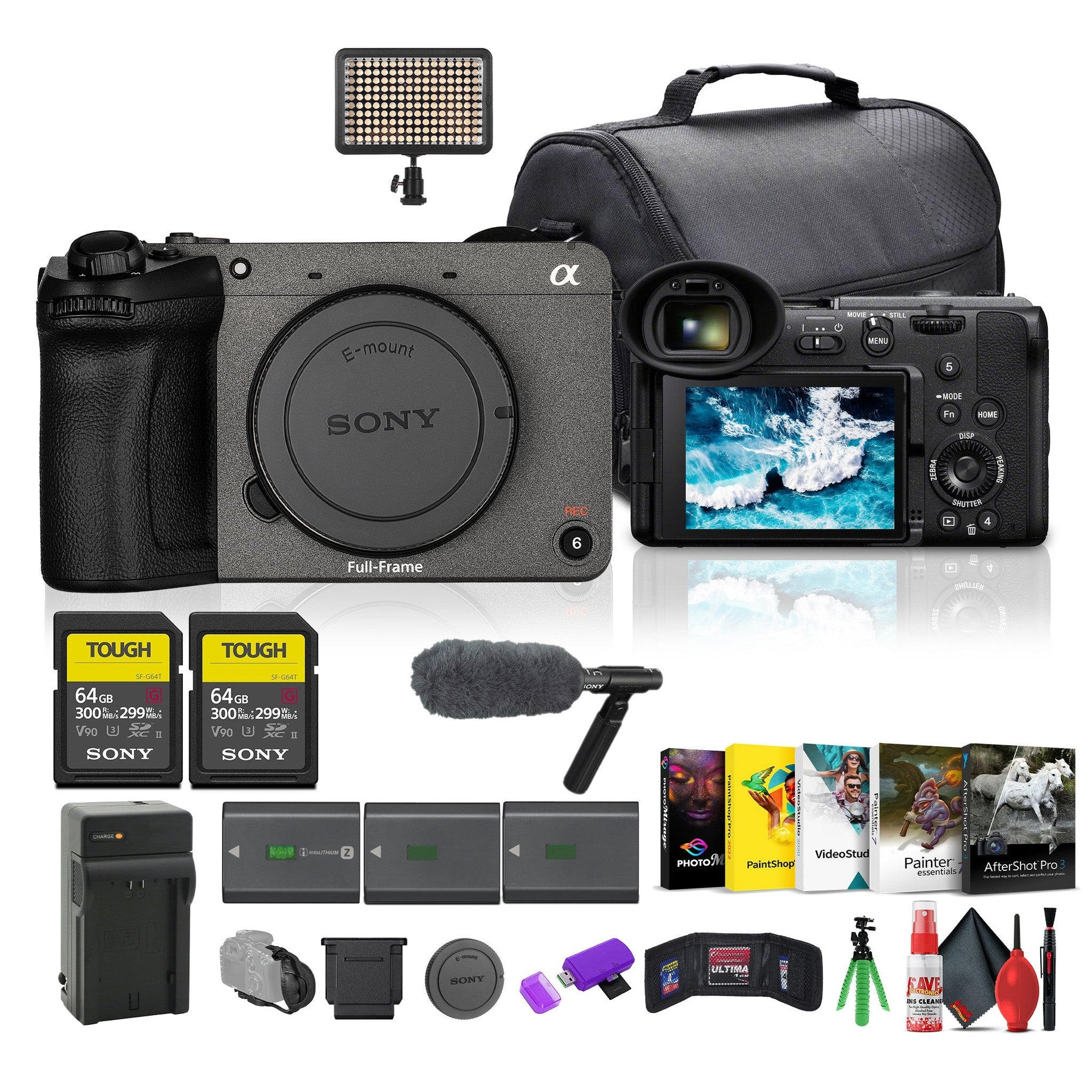 Sony FX2 Compact Cinema Camera – Full-Frame 4K, Internal ND, Fast Autofocus + More