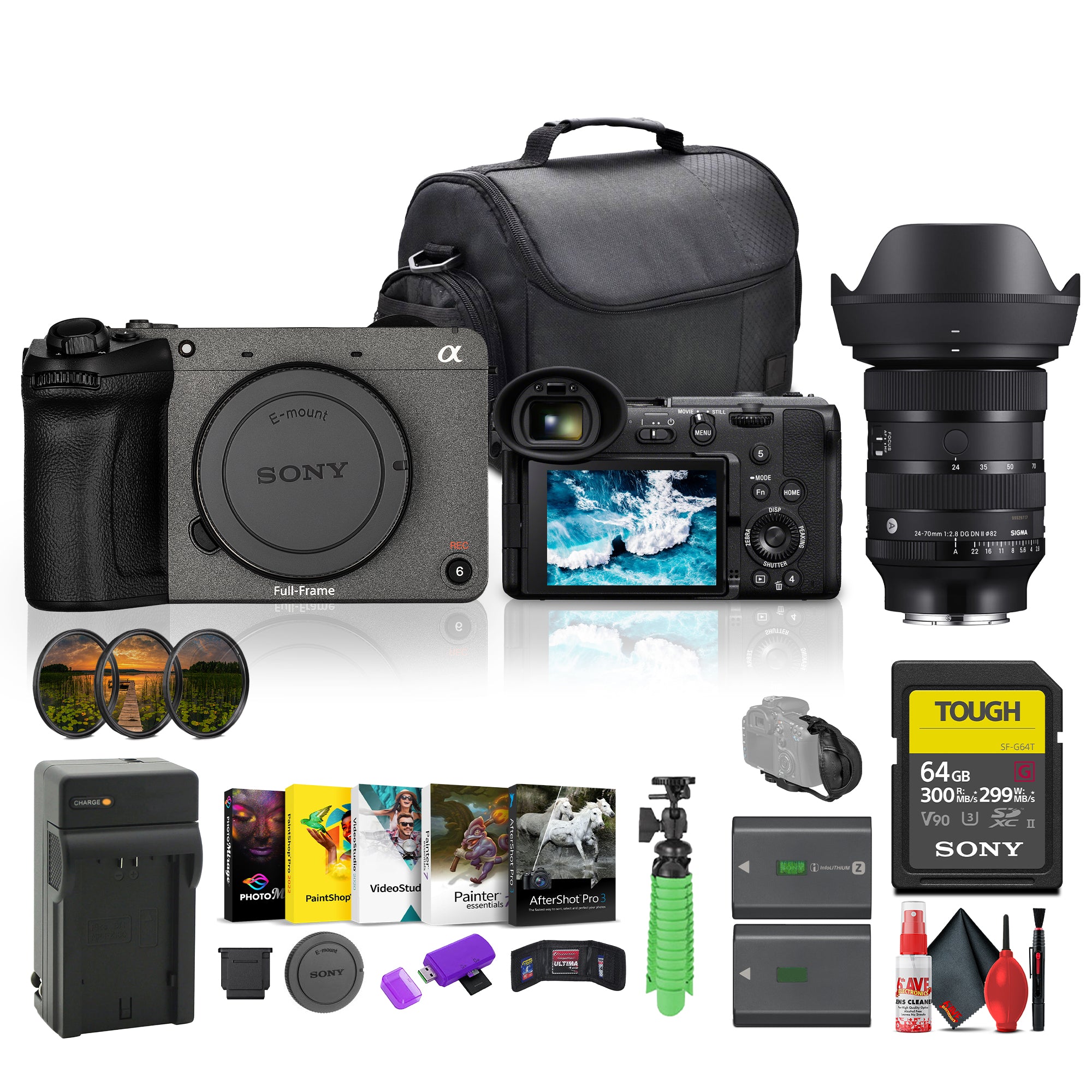 Sony FX2 Compact Cinema Camera – Full-Frame 4K, Internal ND, Fast Autofocus + More