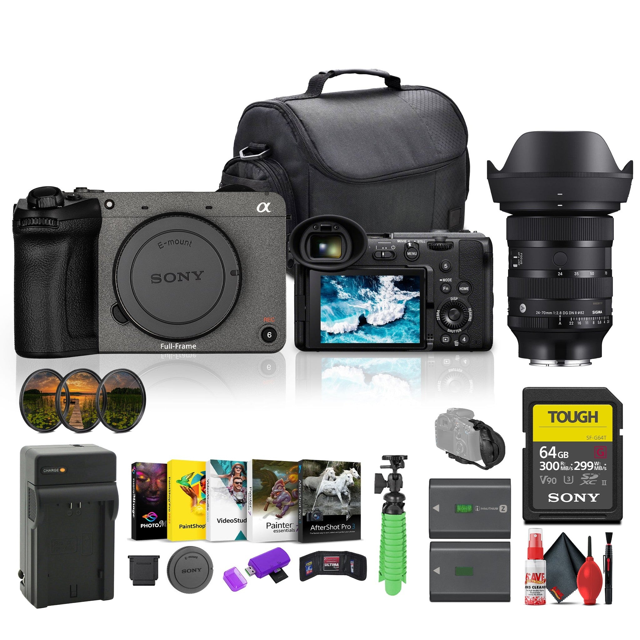 Sony FX2 Compact Cinema Camera – Full-Frame 4K, Internal ND, Fast Autofocus + More