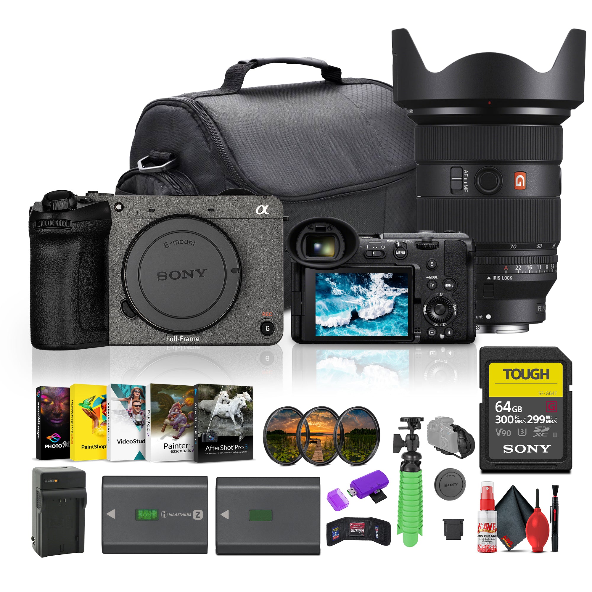 Sony FX2 Compact Cinema Camera – Full-Frame 4K, Internal ND, Fast Autofocus + More