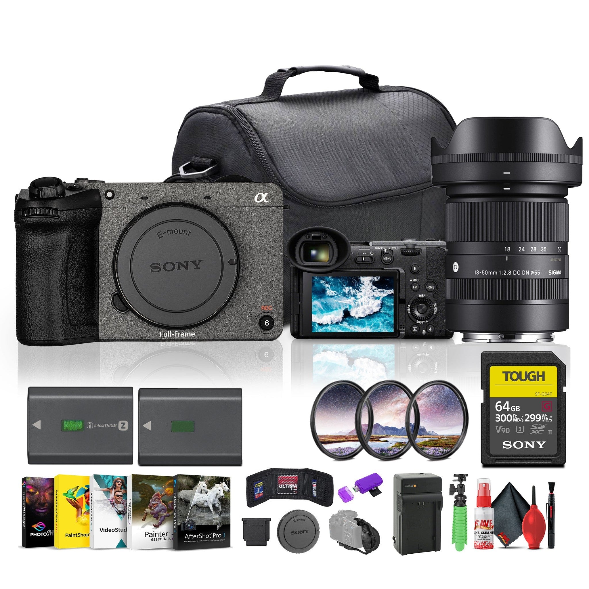 Sony FX2 Compact Cinema Camera – Full-Frame 4K, Internal ND, Fast Autofocus + More