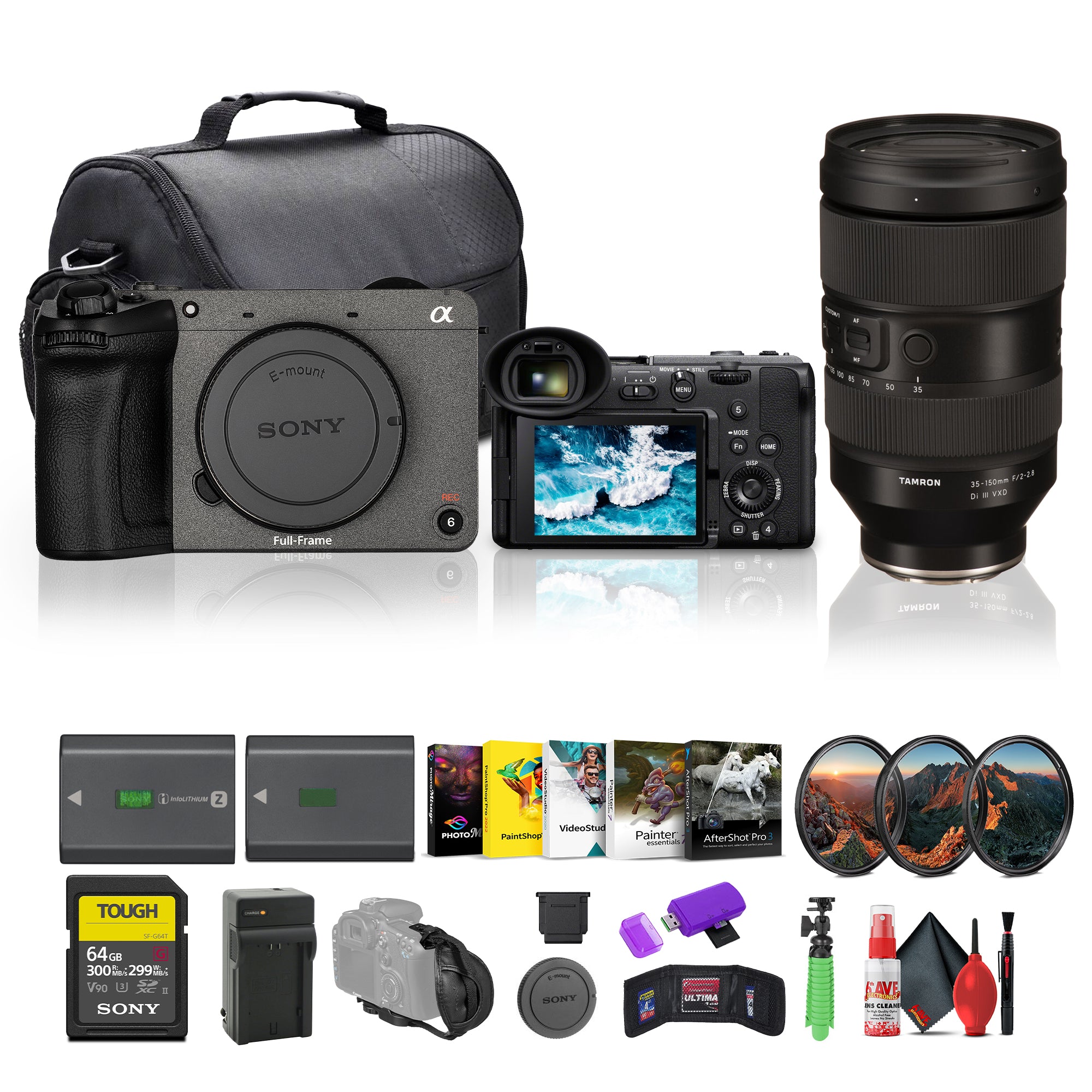Sony FX2 Compact Cinema Camera – Full-Frame 4K, Internal ND, Fast Autofocus + More