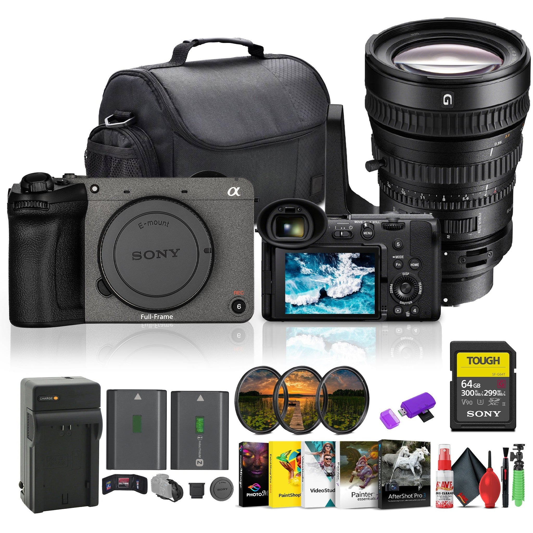 Sony FX2 Compact Cinema Camera – Full-Frame 4K, Internal ND, Fast Autofocus + More