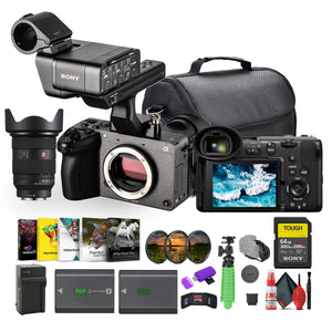 Sony FX2 Cinema Camera Kit w/ XLR Handle – Dual XLR Audio, Full-Frame 4K + More