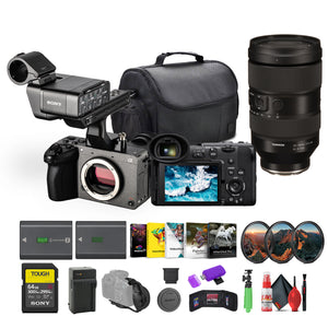 Sony FX2 Cinema Camera Kit w/ XLR Handle – Dual XLR Audio, Full-Frame 4K + More
