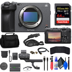 Sony FX3 Full-Frame Cinema Camera + 64GB Card + Bag + Card Reader + More