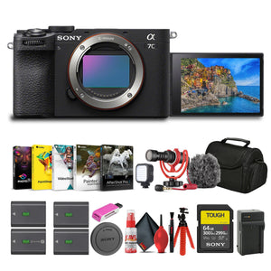 Sony Alpha 7C II Mirrorless Full-Frame Interchangeable Lens Camera ILCE-7CM2/B Sony