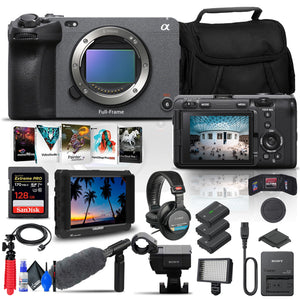 Sony FX3 Full-Frame Cinema Camera Body Only ILME-FX3 - Pro Bundle