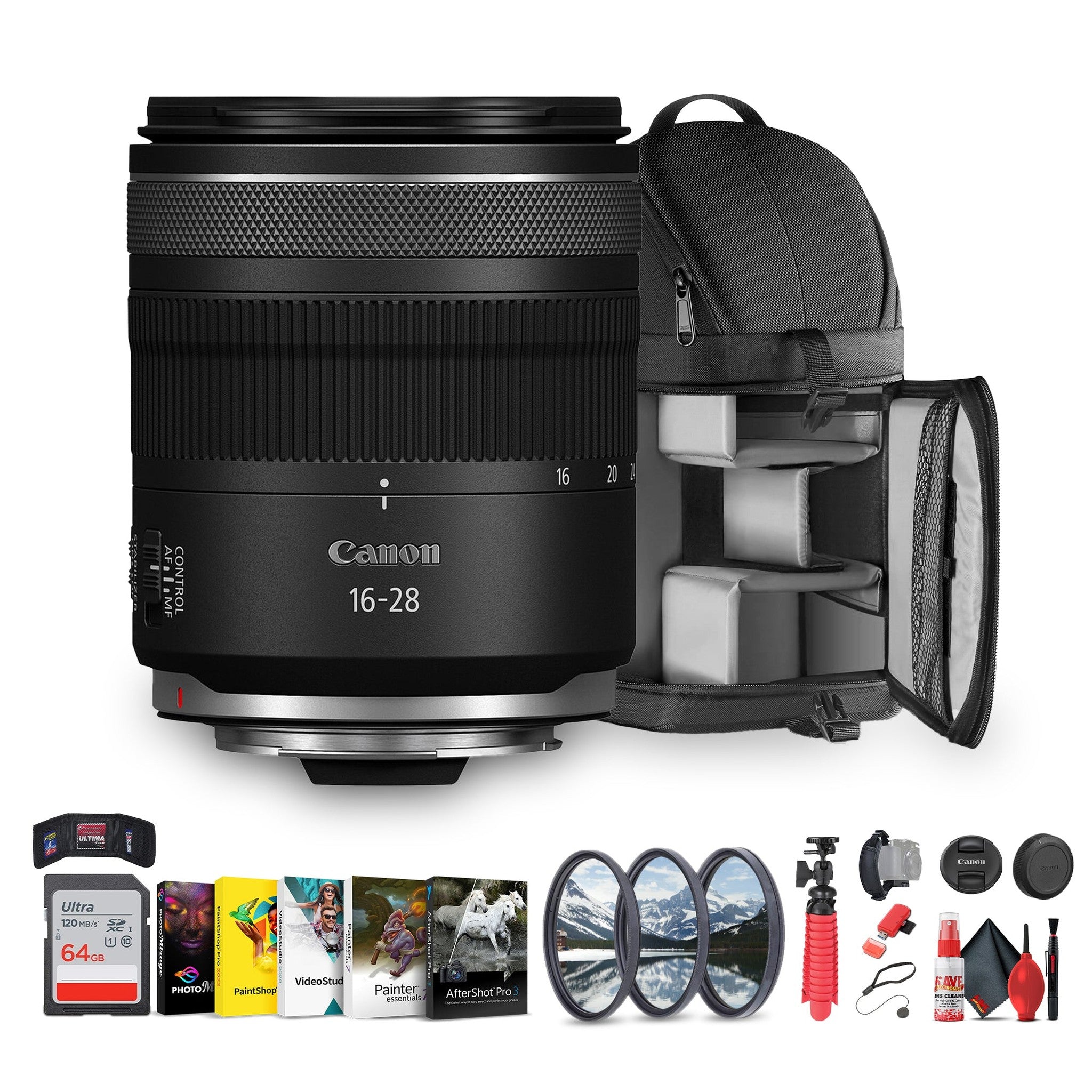 Canon RF 16-28mm f/2.8 IS STM Zoom Lens Canon RF + More Canon