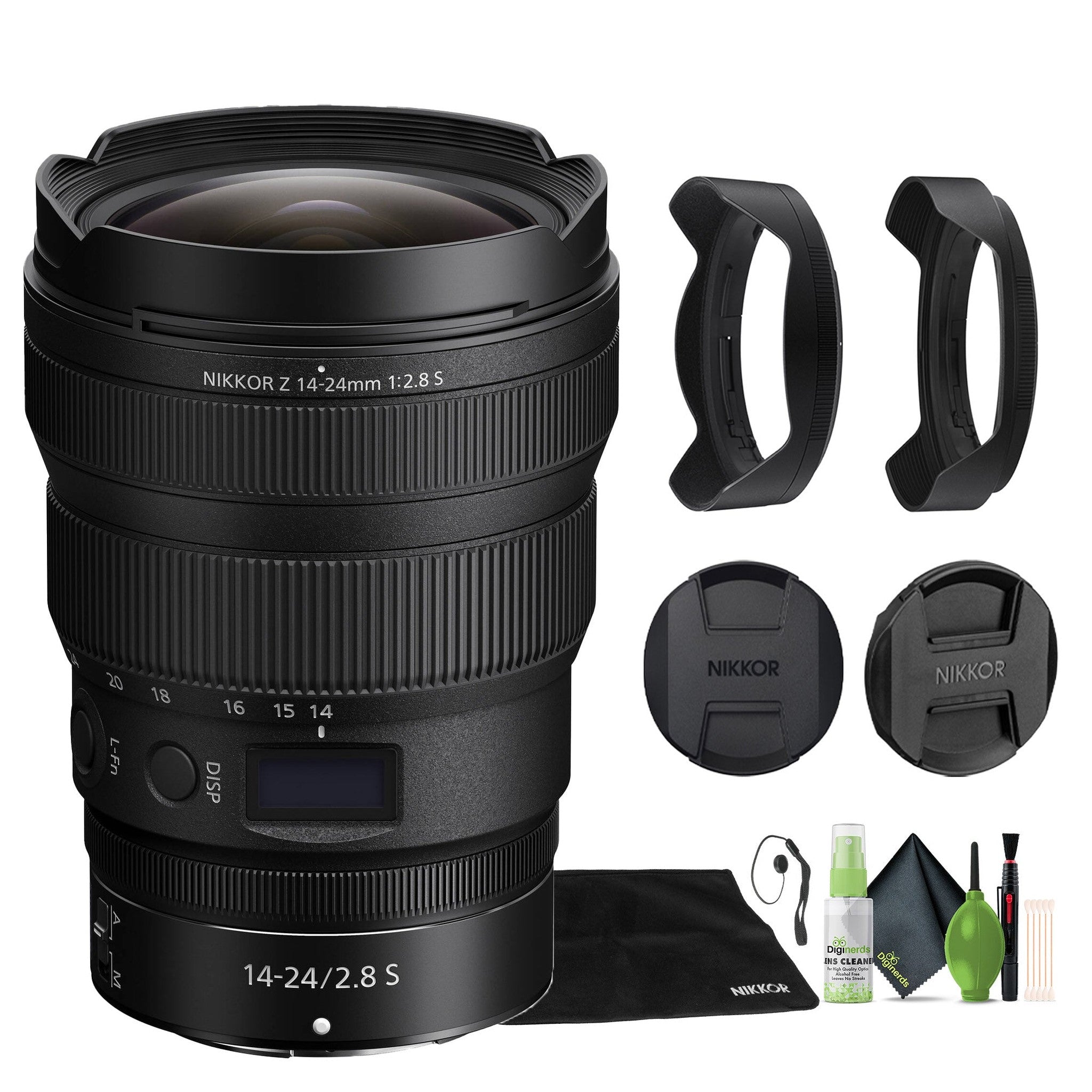 Nikon NIKKOR Z 14-24mm f/2.8 S Zoom Lens for Nikon Z Cameras 20097 + Cap Keeper - Bundle Nikon