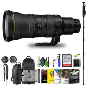 Nikon NIKKOR Z 400mm f/2.8 TC VR S Super-Telephoto Lens for Nikon Z-Series Mirrorless - Bundle