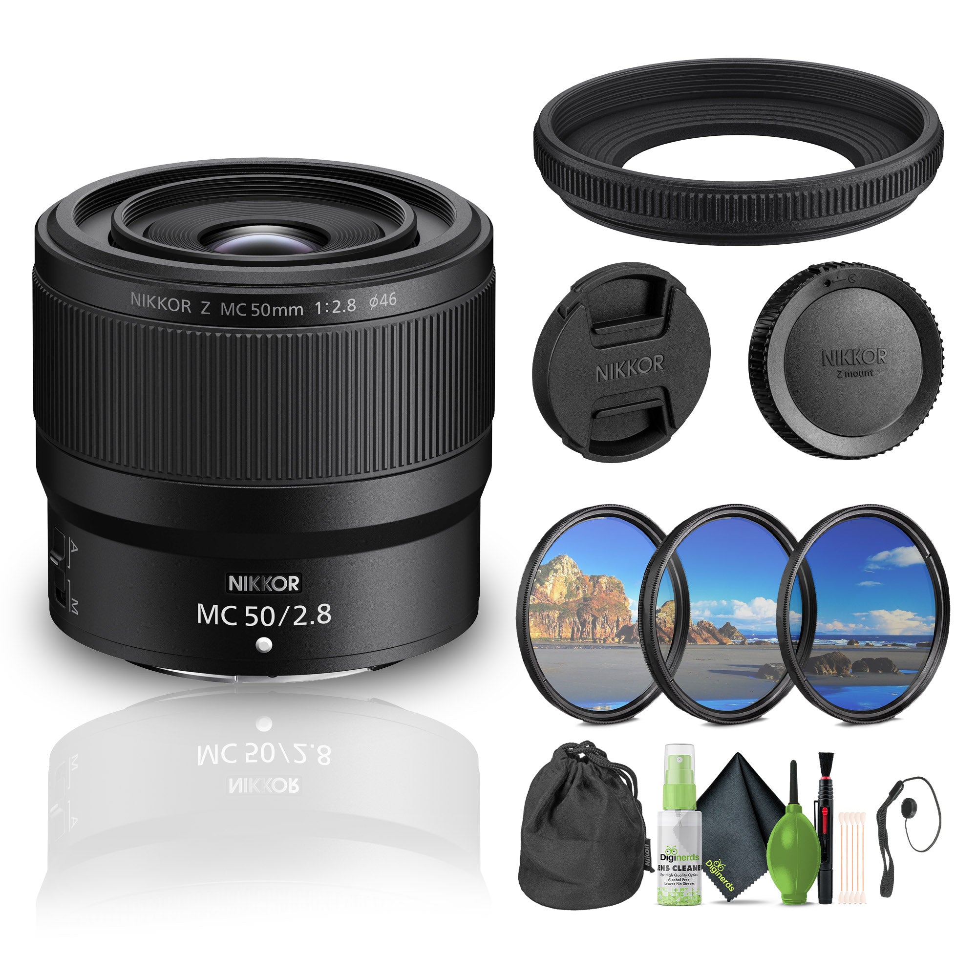 Nikon NIKKOR Z MC 50mm f/2.8 Compact Macro Lens 20103 Bundle