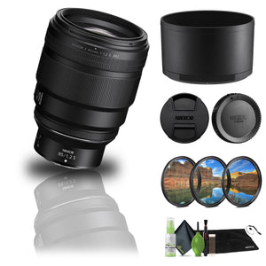 Nikon - NIKKOR Z 85mm f/1.2 S Standard Lens for Z Series Mirrorless Cameras - Bundle