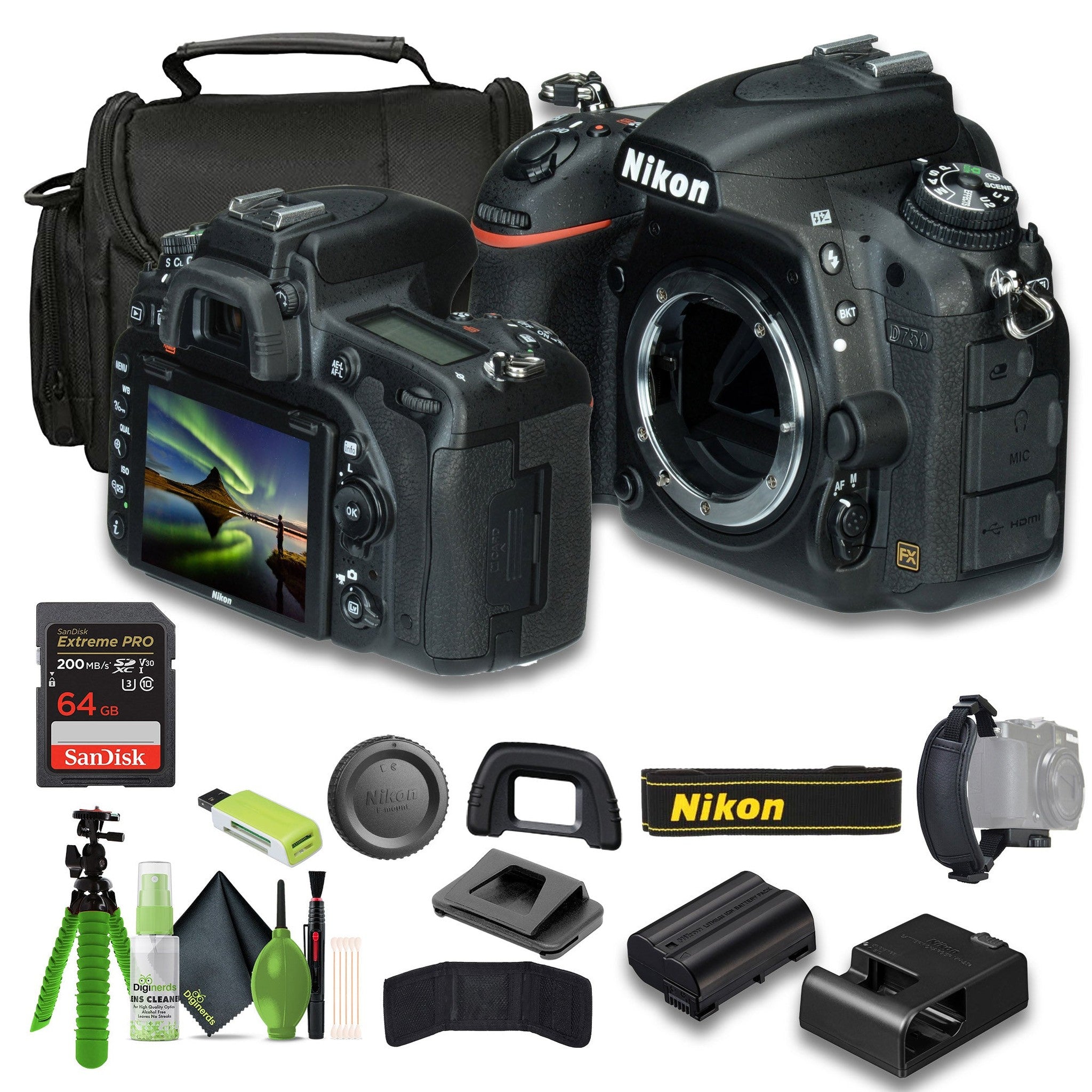 Nikon D750 FX-format Digital SLR Camera 1543 Bundle Nikon