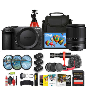 Nikon Z30 Lightweight Mirrorless Camera with DX 18-140mm Lens Bundle
