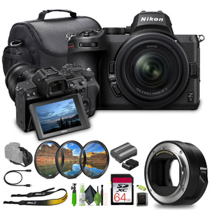 Nikon Z5 Mirrorless Full Frame Camera with 24-50mm Zoom Lens 1642 Bundle