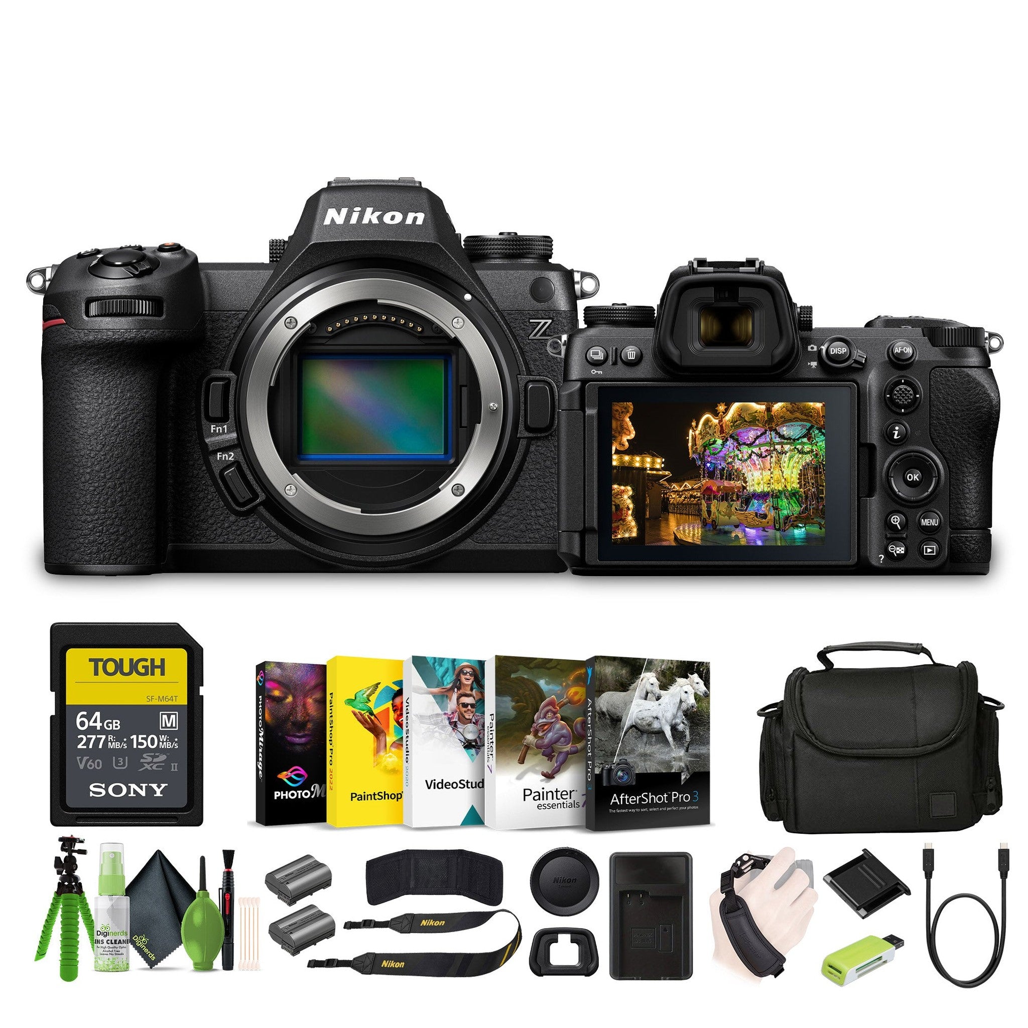 Nikon Z6 III FX-format Mirrorless Camera 1890 Bundle - Reconditioned Nikon