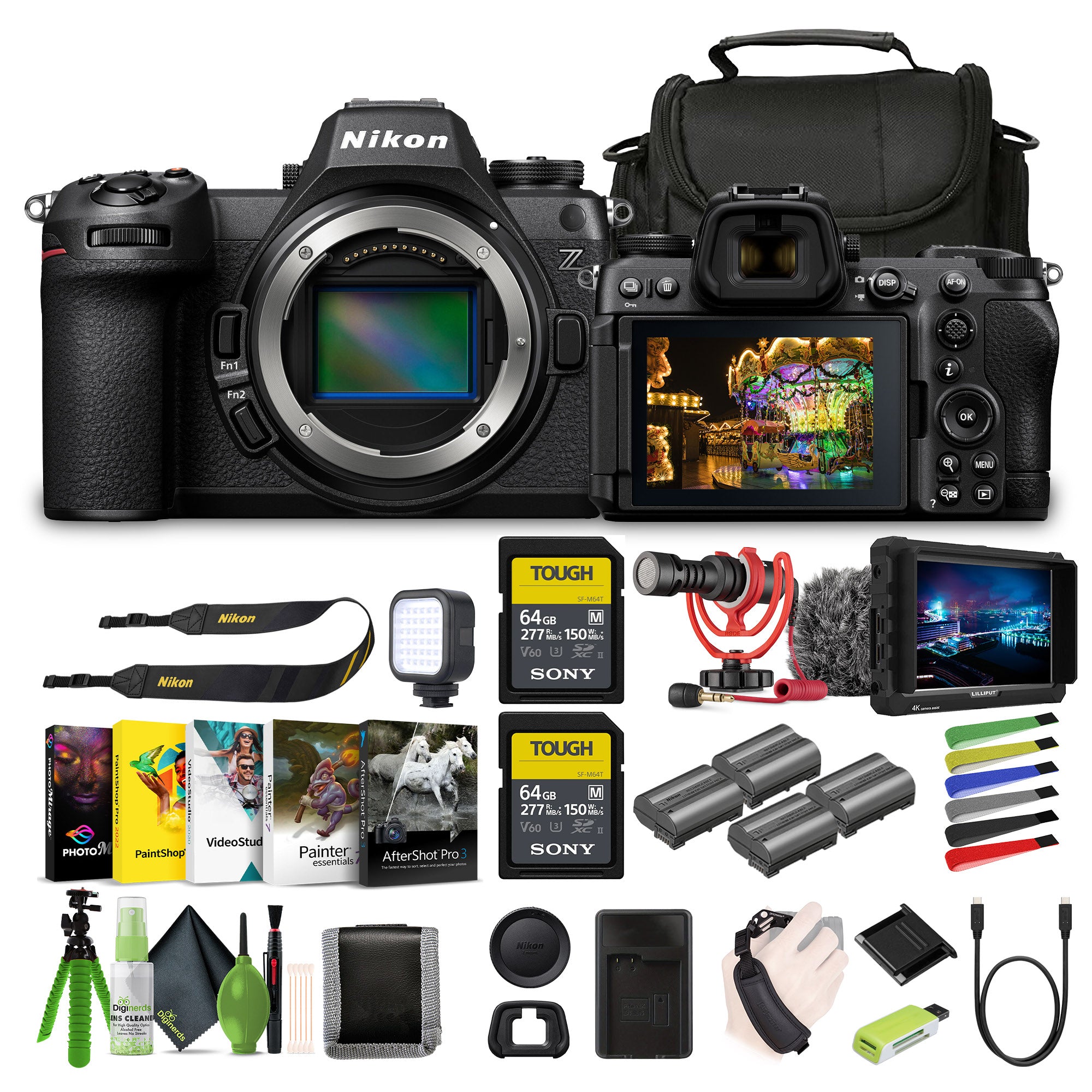 Nikon Z6 III FX-format Mirrorless Camera (1890) Bundle