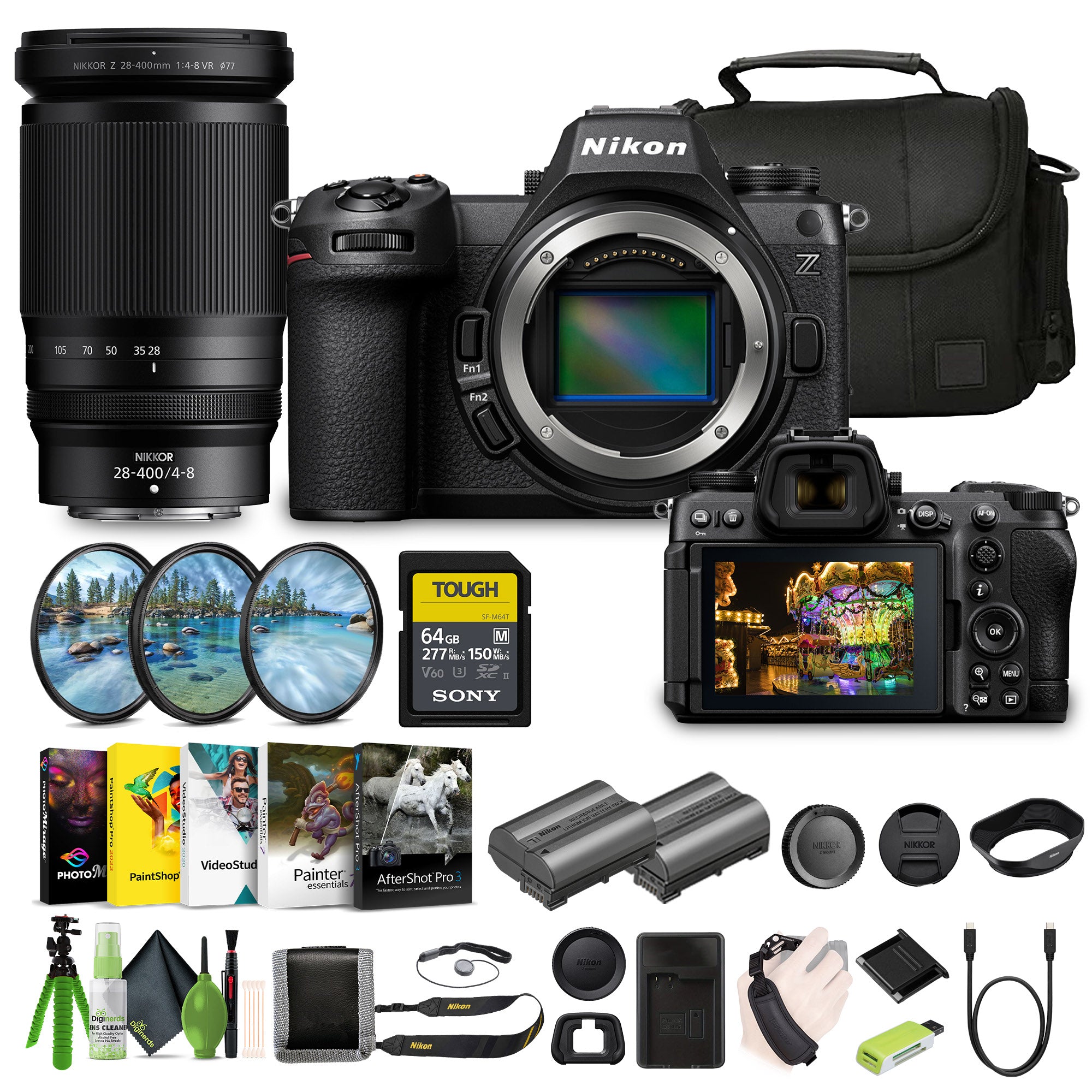 Nikon Z6 III FX-format Mirrorless Camera (1890) Bundle