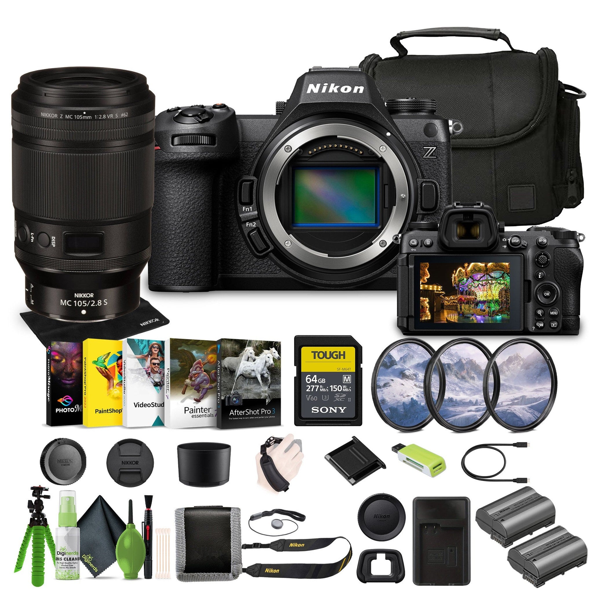 Nikon Z6 III FX-format Mirrorless Camera 1890 Bundle - Reconditioned Nikon