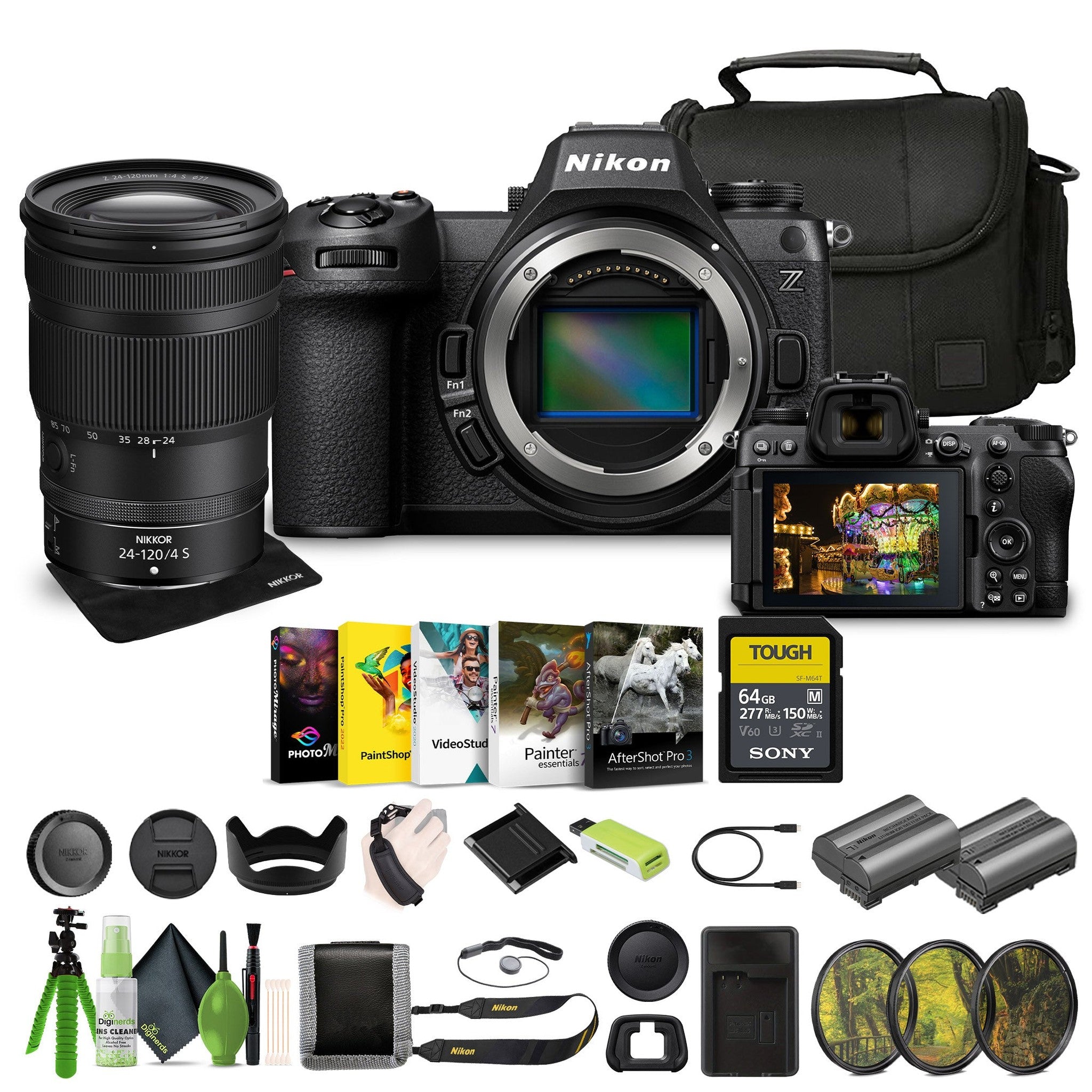 Nikon Z6 III FX-format Mirrorless Camera 1890 Bundle - Reconditioned Nikon
