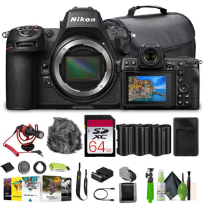 Nikon Z8 Professional Full Frame Mirrorless 8K Video & Stills Hybrid FX Camera Bundle