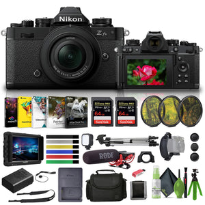 Nikon Zfc Mirrorless Camera with 16-50mm Lens 1675 + 4K Monitor + Rode Mic + More - Reconditioned Nikon