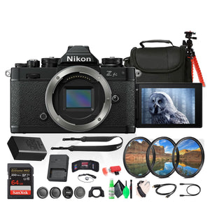 Nikon Z fc DX-Format Mirrorless Camera + 64GB Memory Card + Camera Bag + More Nikon