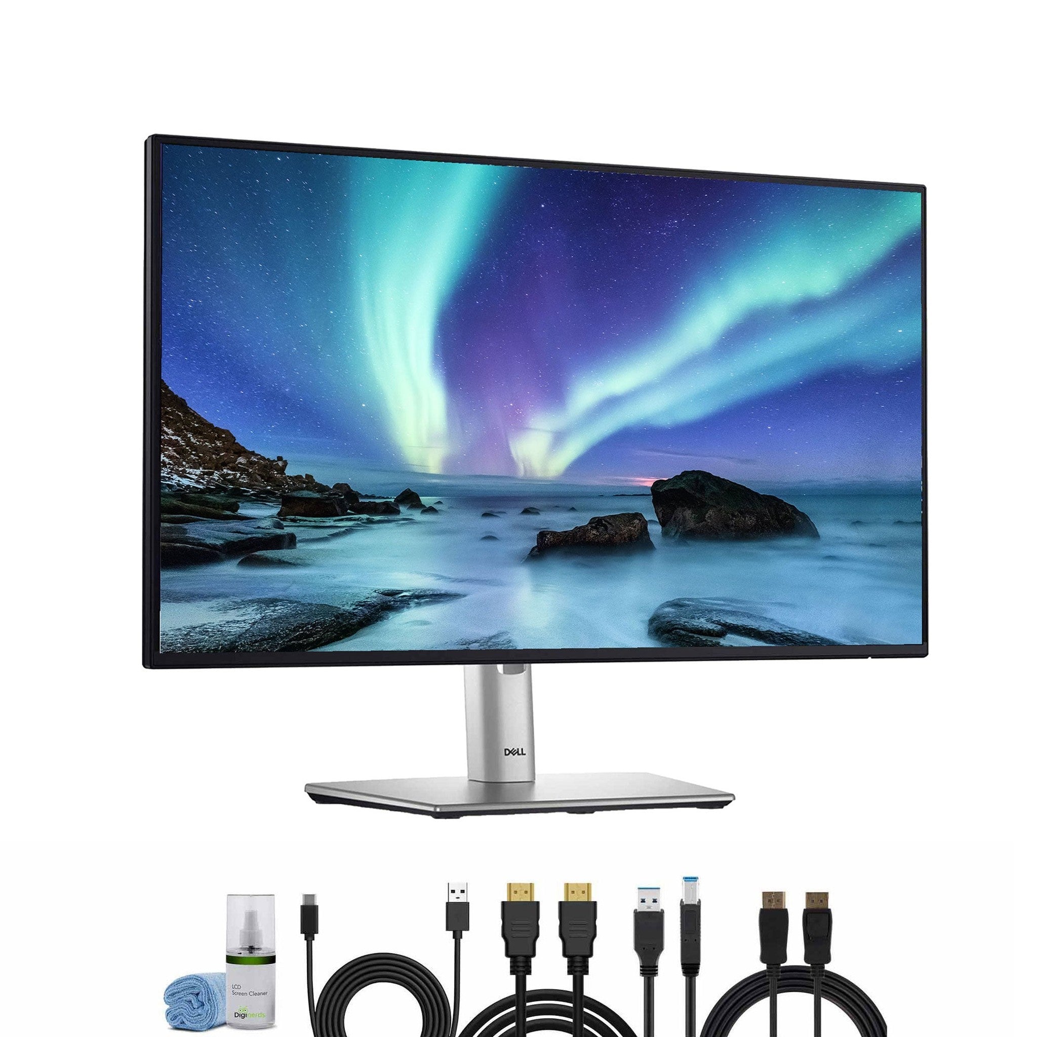 Dell P2425H 24" Full HD, 1920 x 1080 Display, 16:9 IPS, LED, 100Hz Monitor Bundle
