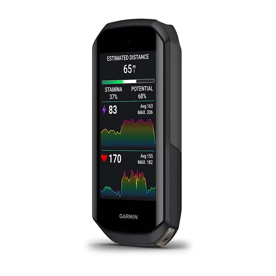 Garmin Edge 1050, Premium Cycling Computer, Vivid Color Touchscreen Display Bundle