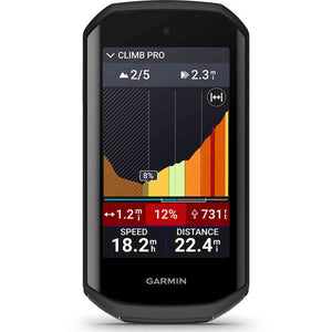 Garmin Edge 1050, Premium Cycling Computer, Vivid Color Touchscreen Display Bundle