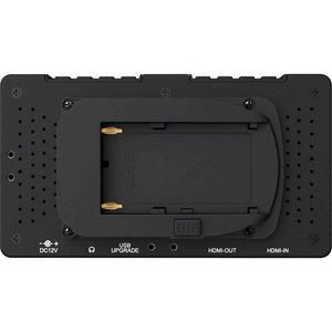 FeelWorld F570 5.7" 4K HDMI On-Camera Monitor + 6Pk Cable Ties + Cleaning Kit Bundle