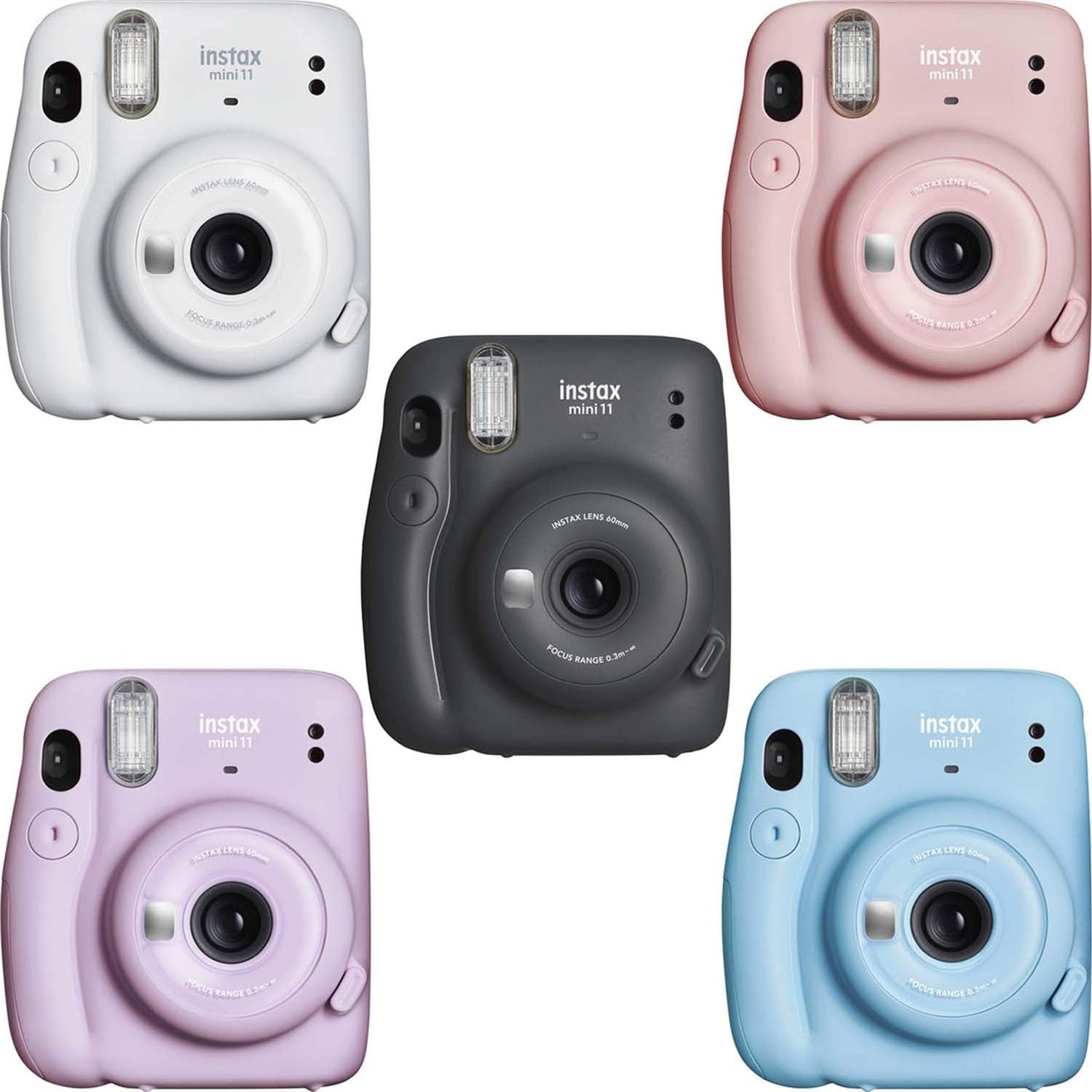 Fujifilm Instax Mini 11 Instant Camera Bundle Kit with 20 Total Films