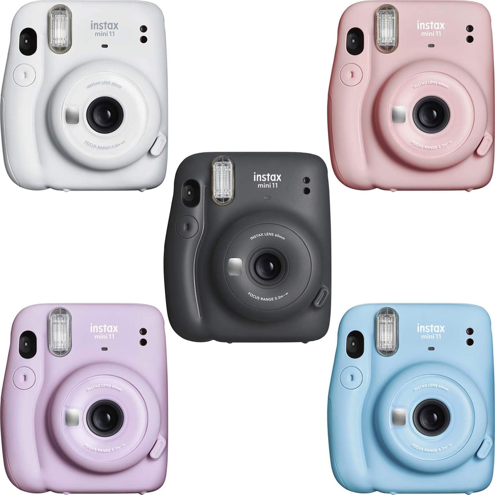 Fujifilm Instax Mini 11 Instant Camera Bundle Kit with 60 Total Films