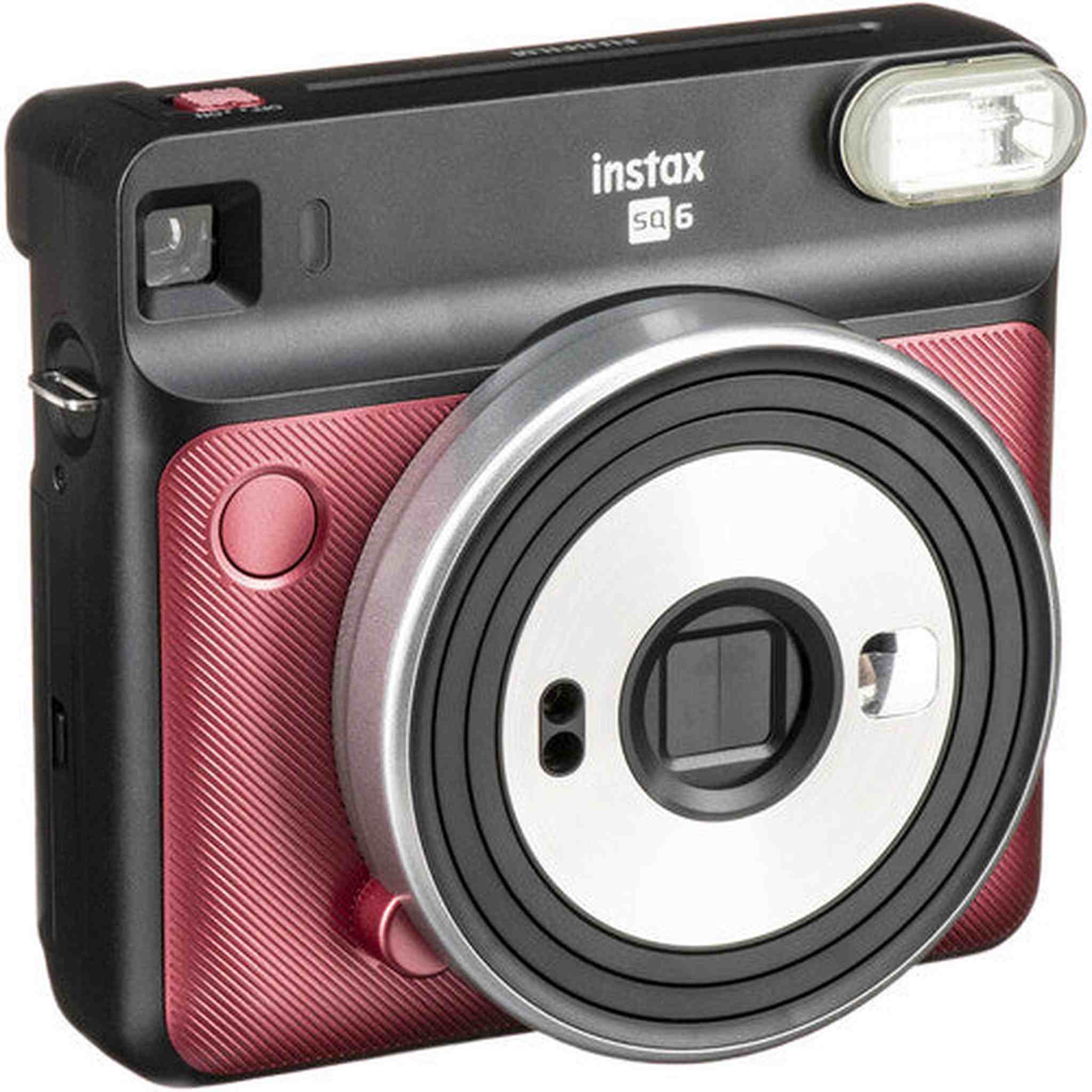 Fujifilm Instax Square SQ6 - Instant Film Camera - Ruby Red Fujifilm