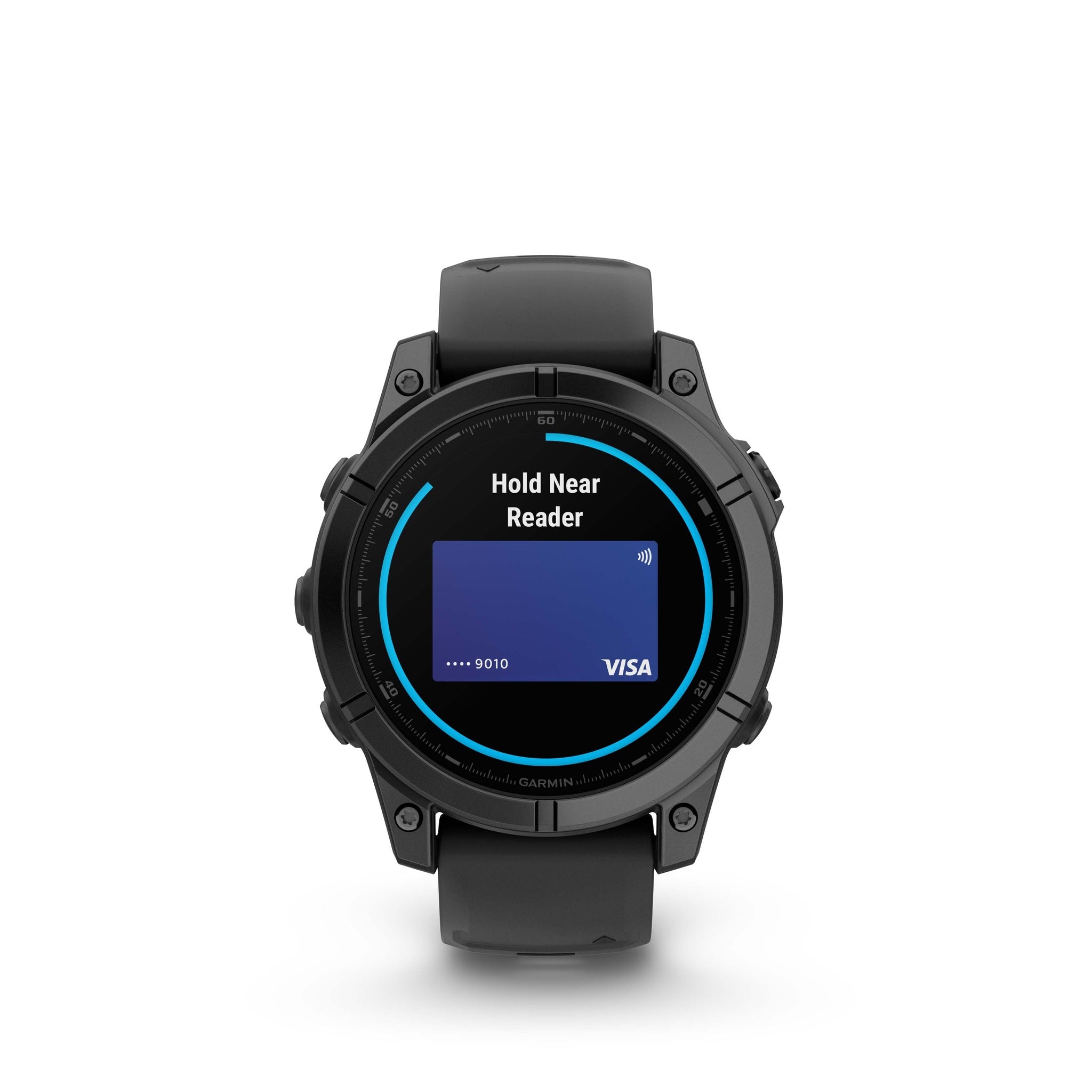 Garmin Fenix E 47MM GPS Smartwatch, Slate Gray Steel with Black Silicone Band Garmin