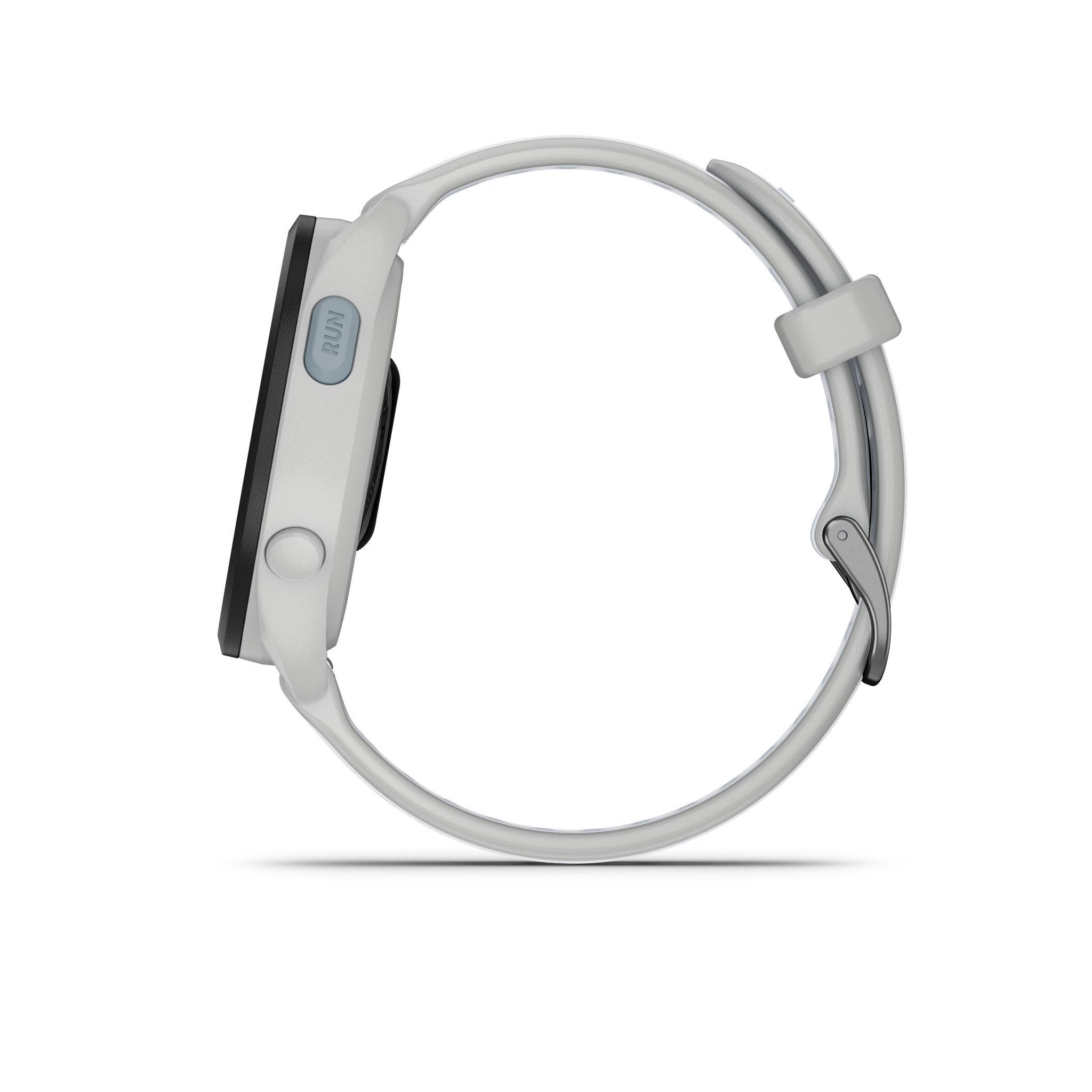 Garmin Forerunner 165 GPS Running Smart Watch Bundle - Mist Gray/Whitestone