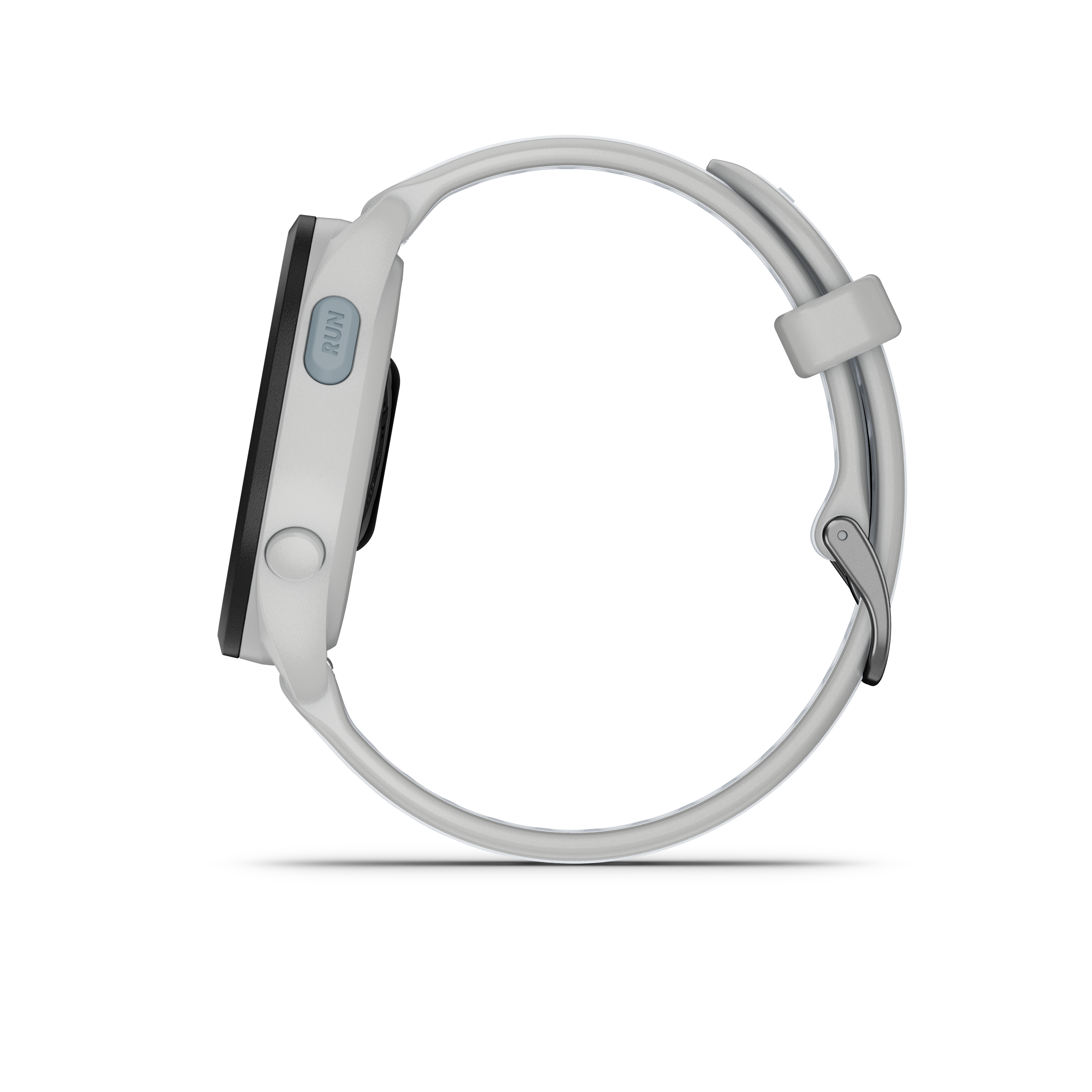 Garmin Forerunner 165 GPS Running Smart watch Bundle -  Mist Gray/Whitestone
