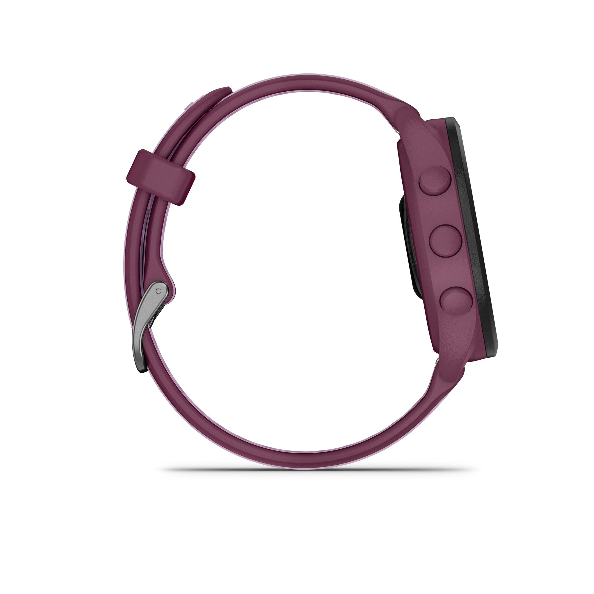 Garmin Forerunner 165 Music GPS Running Smart watch Bundle - Berry/Lilac