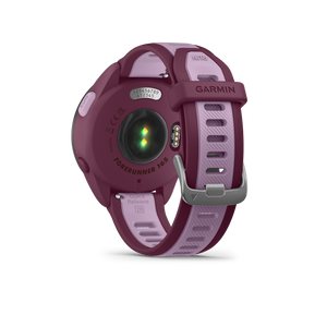 Garmin Forerunner 165 Music GPS Running Smart watch Bundle - Berry/Lilac