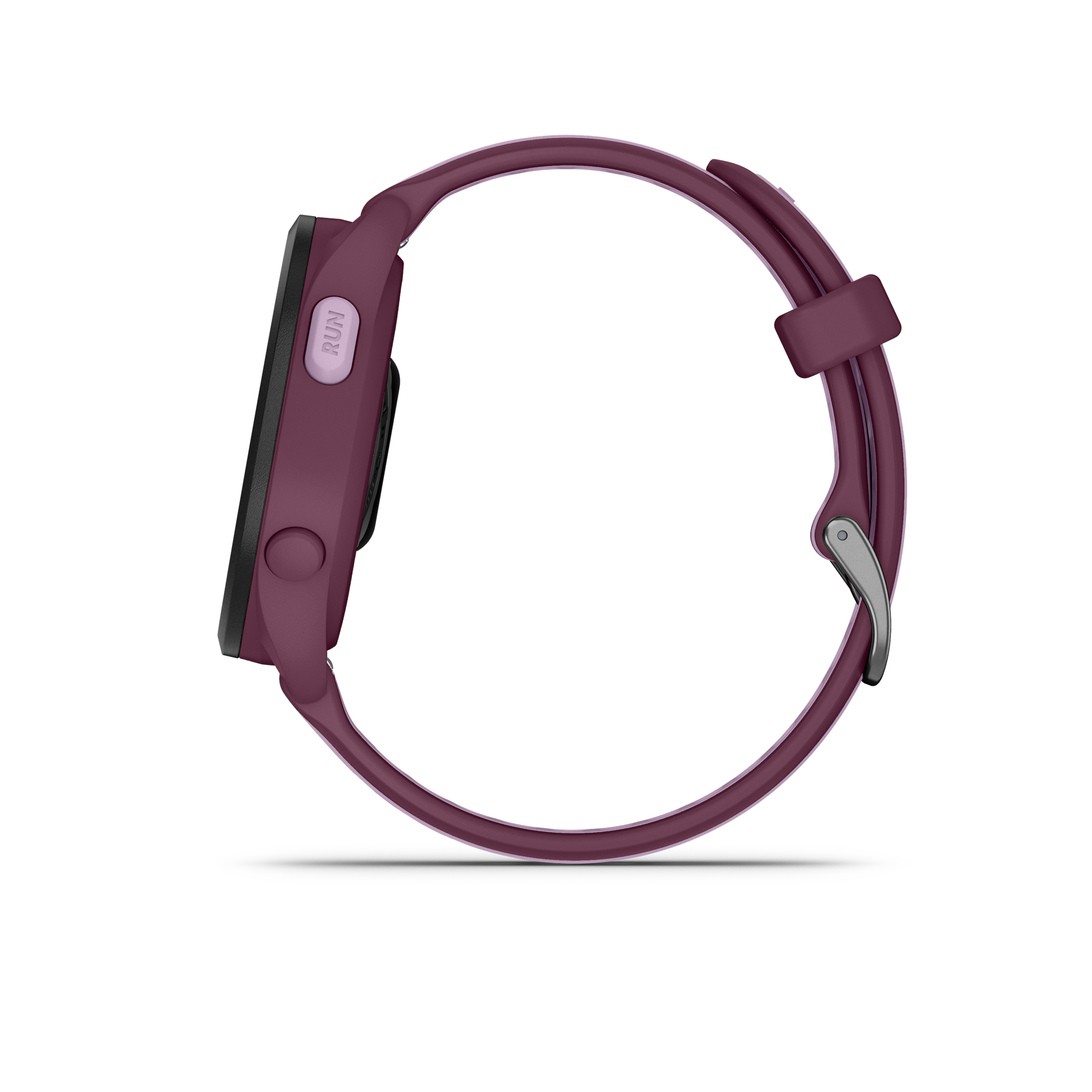 Garmin Forerunner 165 Music GPS Running Smart watch Bundle - Berry/Lilac