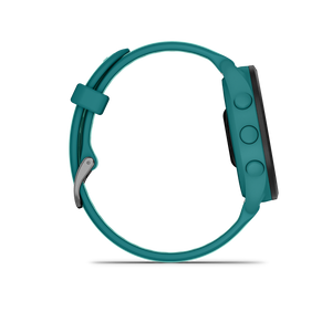 Garmin Forerunner 165 Music GPS Running Smartwatch Bundle - Turquoise/Aqua