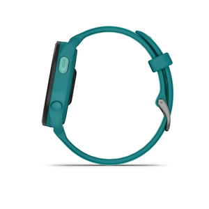 Garmin Forerunner 165 Music GPS Running Smartwatch Bundle - Turquoise/Aqua