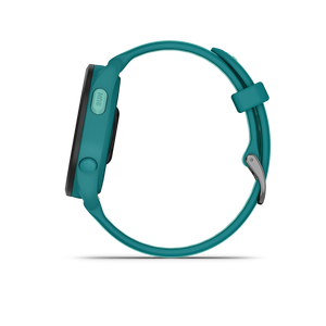 Garmin Forerunner 165 Music GPS Running Smart watch Bundle - Turquoise/Aqua