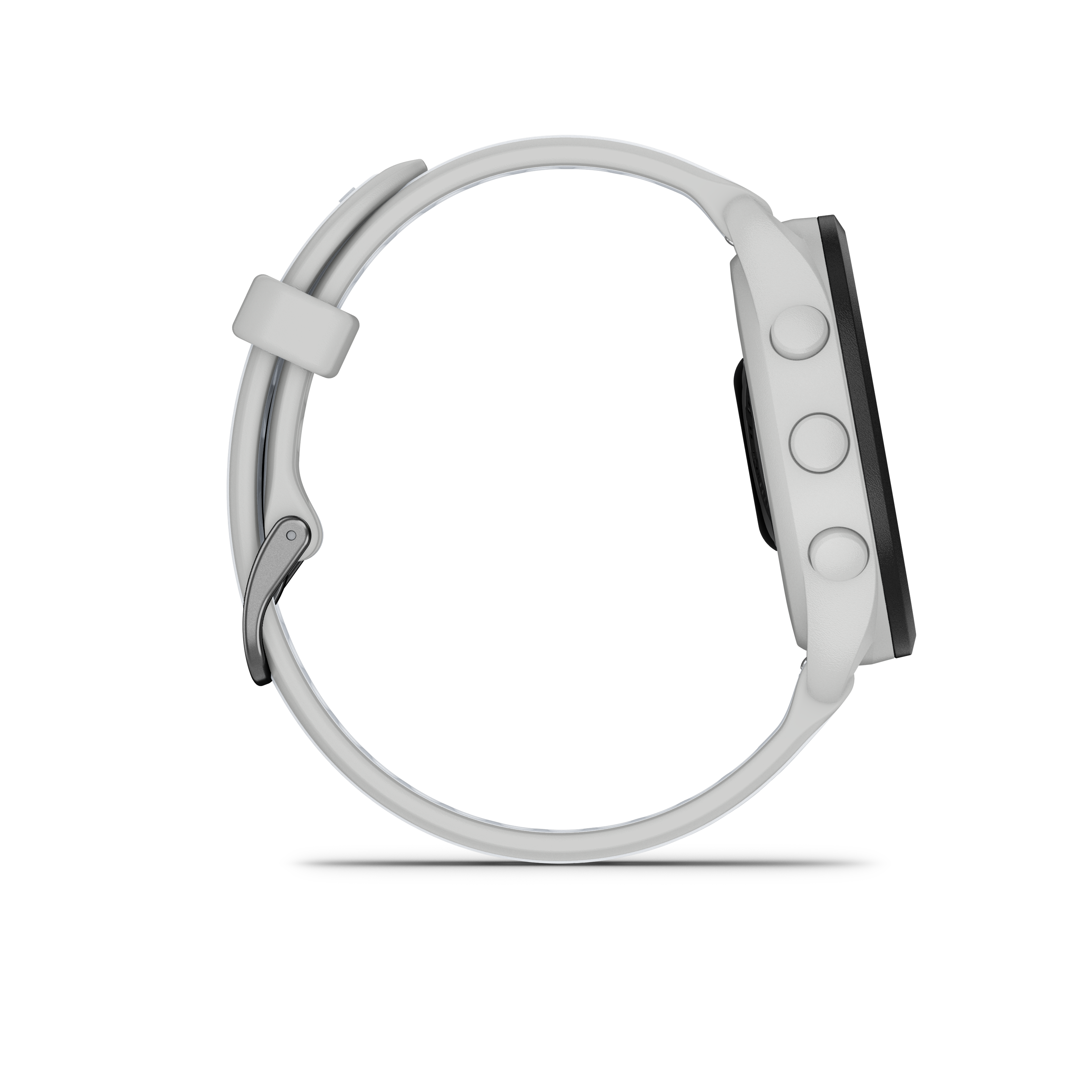 Garmin Forerunner 165 Music GPS Running Smart Watch Bundle - Mist Gray/Whitestone