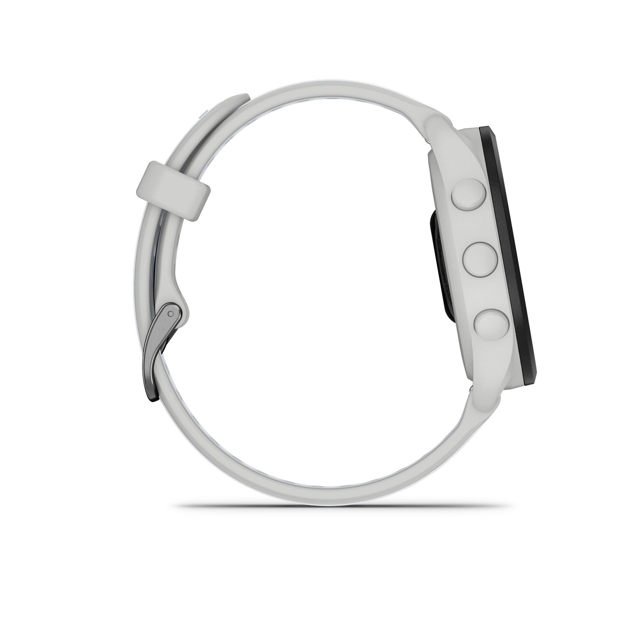 Garmin Forerunner 165 Music GPS Running Smart Watch Bundle - Mist Gray/Whitestone