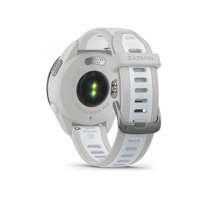 Garmin Forerunner 165 Music GPS Running Smart Watch Bundle - Mist Gray/Whitestone