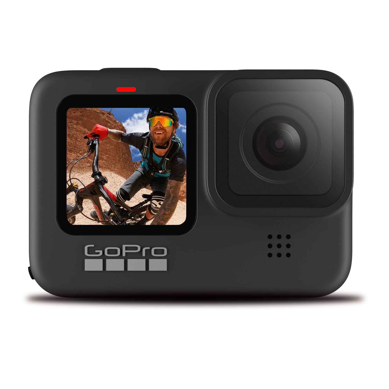 New GoPro HERO9 Black - Waterproof Action Camera with Front LCD and Touch Rear Screens, 5K Ultra HD Video, 20MP, 1080p Live Streaming, Webcam