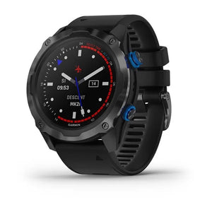 Garmin Descent Mk2i, Watch-Style Dive Computer with Air Integration, Multisport Training/Smart Features, Titanium with Black Band